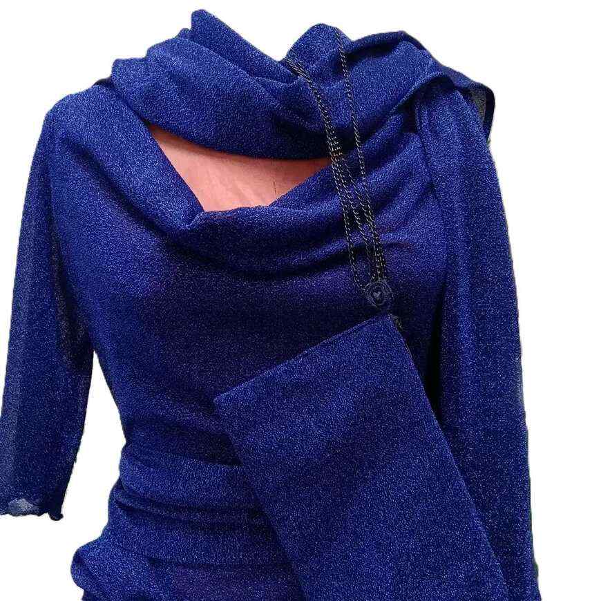 Abito Mini Dress tessuto lurex