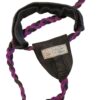 Guinzaglio Retriever paer cani Staccabile in Paracord e Acciaio Inox manico ergonomico tessuto neoprene